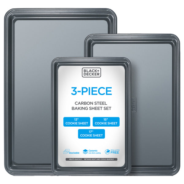 3PC CS BAKING SHEET SET
