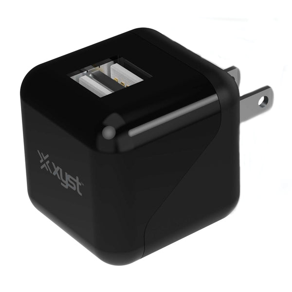 2.4AMP DUAL USB CHRGR BLK