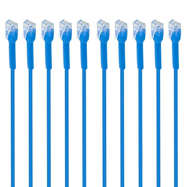 10PK 5FT CT6 FB PCBL BLU