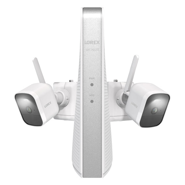 4K 1TB NVR W/2BAT CAMS